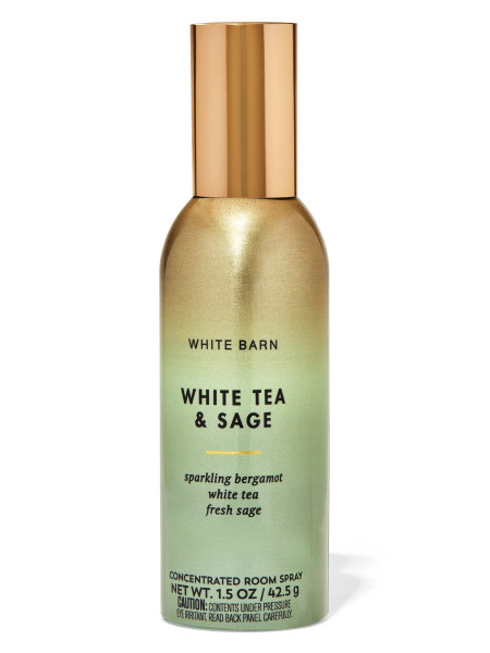 Концентрований спрей для оселі Bath and Body Works - White Tea & Sage