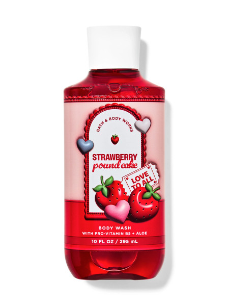 Гель для душа Strawberry Pound Cake від Bath and Body Works