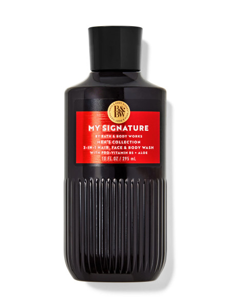 Шампунь для волосся і гель для душу 3в1 Bath and Body Works 3-in-1 Hair & Body Wash My Signature