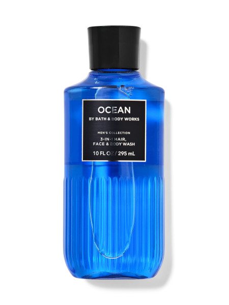 Шампунь для волосся і гель для душу 3в1 Bath and Body Works 3in-1 Hair & Body Wash Ocean
