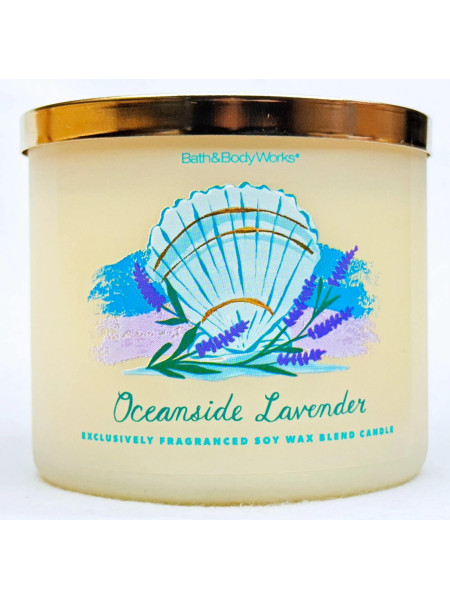 Ароматизована свічка Oceanside Lavender Bath & Body Works
