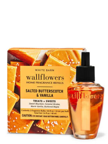 Змінний блок Salted Butterscotch & Vanilla Wallflowers Fragrance Refill  2-Pack