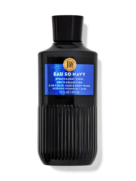 Шампунь для волосся і гель для душу 3в1Bath and Body Works 3-in-1 Hair & Body Eau So Navy