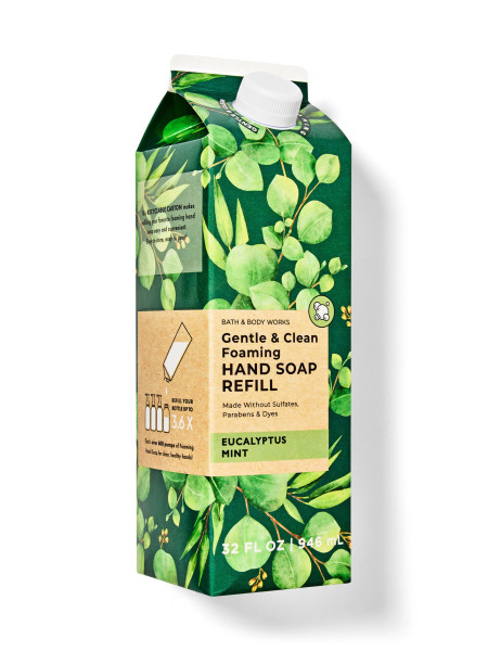 Мило для рук Eucalyptus Mint Bath and Body Works (заправка 946 мл)