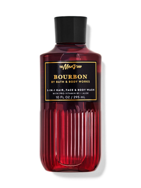 Шампунь для волосся і гель для душу 2в1 Bath and Body Works 2-in-1 Hair & Body Wash Bourbon 