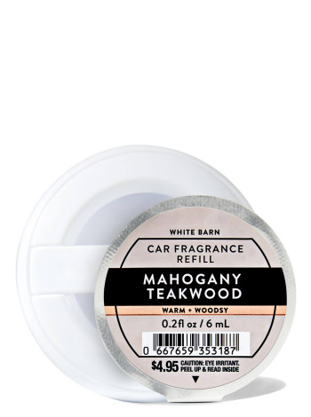 Ароматизатор для автомобіля Mahogany Teakwood від Bath and Body Works