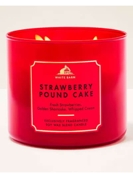 Ароматизована свічка Strawberry Pound Cake Bath & Body Works