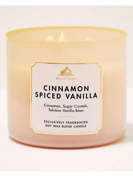 Ароматизована свічка Cinnamon Spiced Vanilla Bath & Body Works