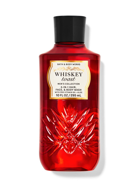 Шампунь для волосся і гель для душу 3в1 Bath and Body Works 3-in-1 Hair & Body Whiskey Toast