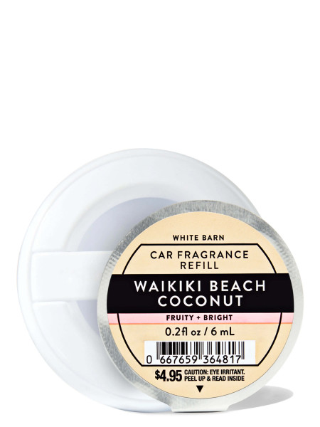 Ароматизатор для автомобіля  Waikiki Beach Coconut  від Bath and Body Works