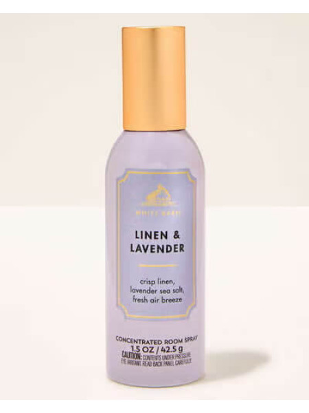 Концентрований спрей для оселі Bath and Body Works - Linen & Lavender