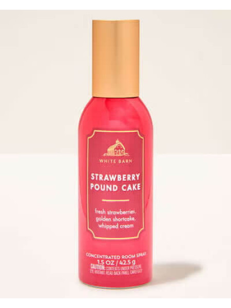 Концентрований спрей для оселі Bath and Body Works - Strawberry Pound Cake