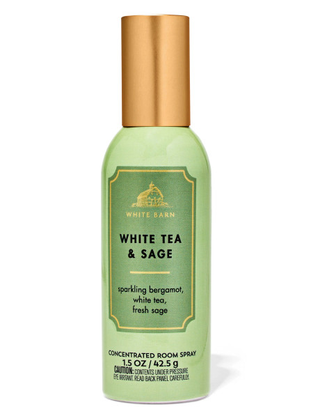 Концентрований спрей для оселі Bath and Body Works - White Tea & Sage