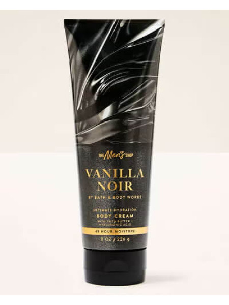 Крем для тіла з олією ши Vanilla Noir Bath and Body Works для чоловіків