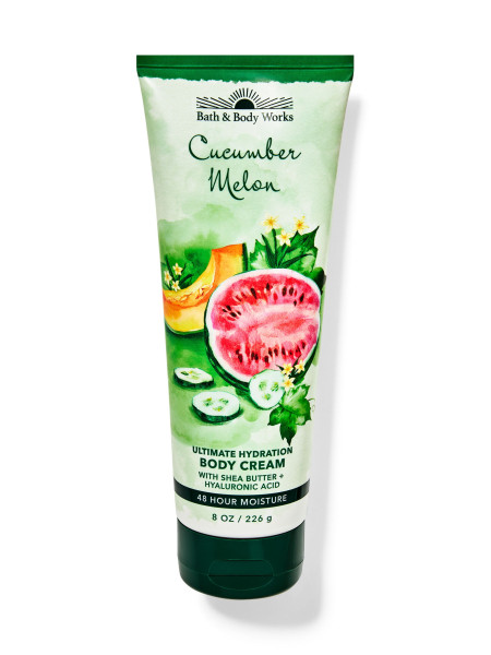 Крем для тіла з олією ши Cucumber Melon Bath and Body Works