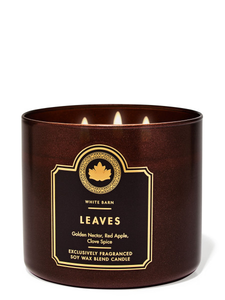 Ароматизована свічка Leaves Bath & Body Works