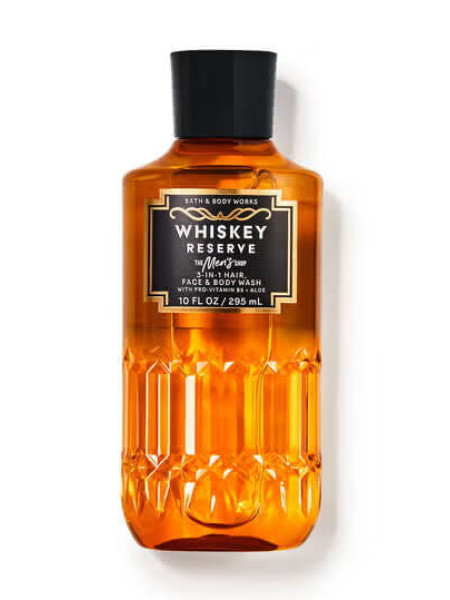 Шампунь для волосся і гель для душу 3в1 Bath and Body Works Hair & Body Wash Whiskey Reserve