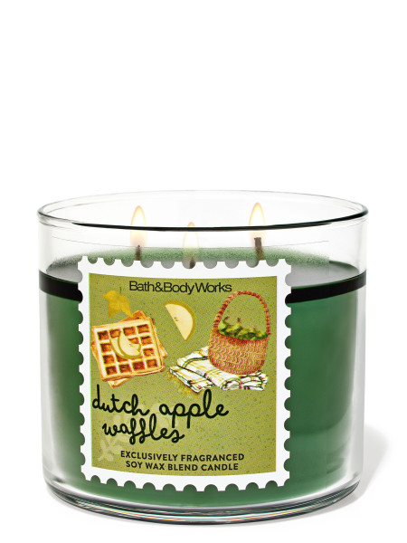 Свічка Dutch Apple Waffles від Bath And Body Works