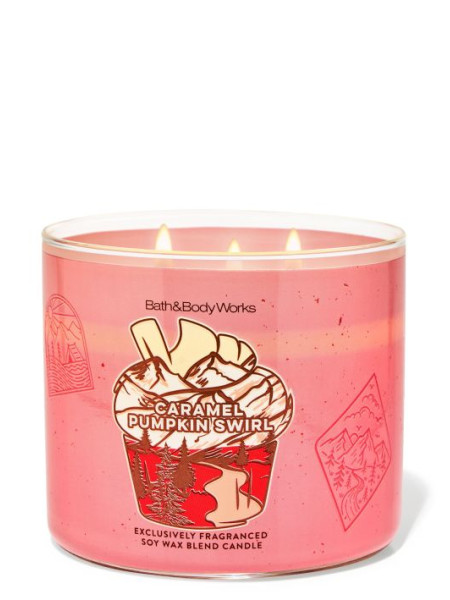 Свічка Caramel Pumpkin Swirl Від Bath And Body Works