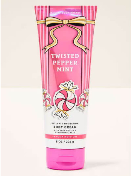 Крем для тіла Twisted Peppermint від Bath and Body Works