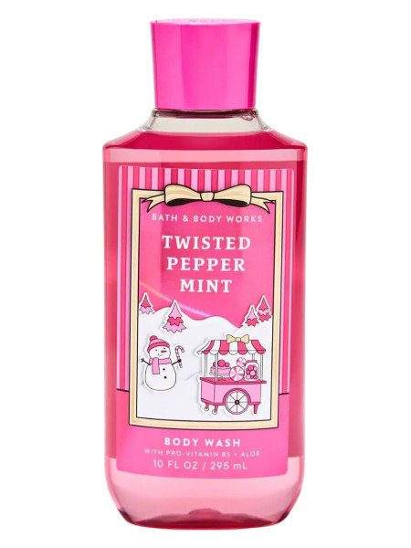 Гель для душа Twisted Peppermint від Bath and Body Works