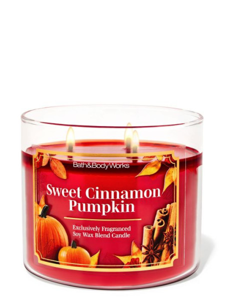 Свічка Sweet Cinnamon Pumpkin Від Bath And Body Works