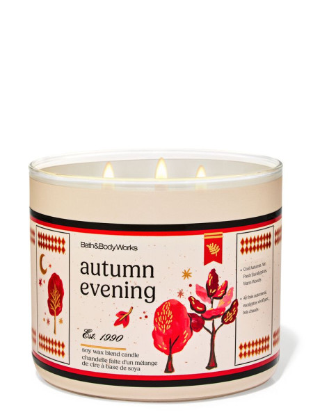 Ароматизована свічка Autumn Evening Bath & Body Works