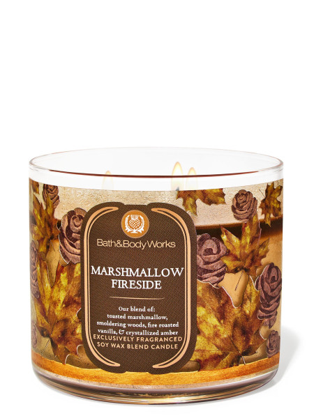Ароматизована свічка Marshmallow Fireside Bath & Body Works