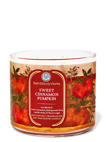 Свічка Sweet Cinnamon Pumpkin Від Bath And Body Works
