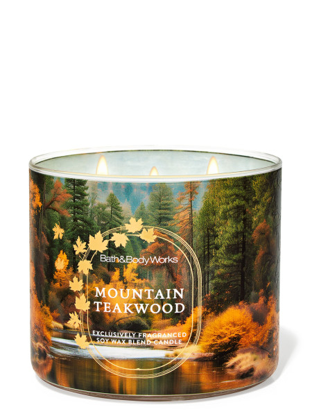 Ароматизована свічка Mountain Teakwood Bath & Body Works
