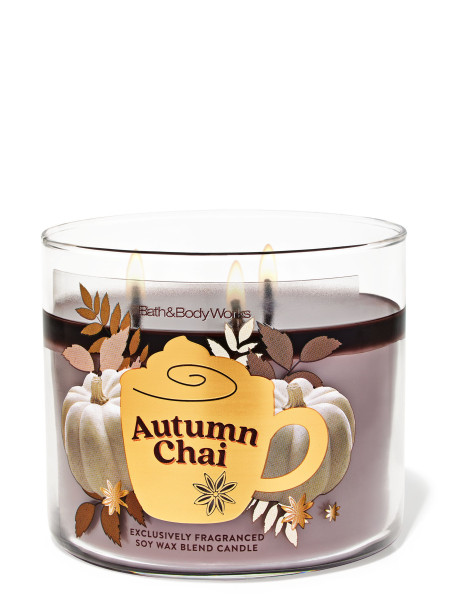 Ароматизована свічка Autumn Chai Bath & Body Works