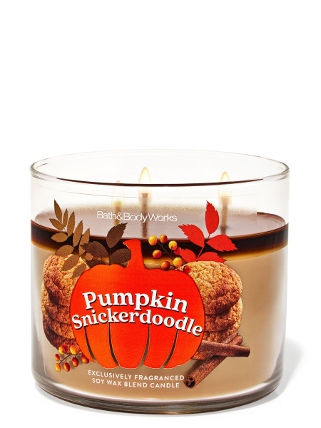 Ароматизована свічка Pumpkin Snickerdoodle Bath & Body Works
