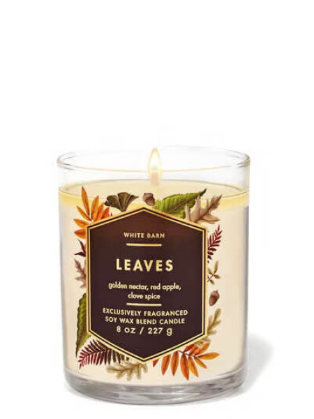 Ароматизована свічка Leaves Bath & Body Works
