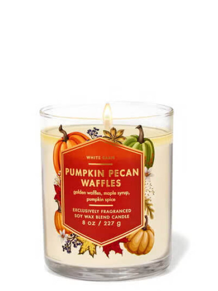 Ароматизована свічка Pumpkin Pecan Waffles Bath & Body Works