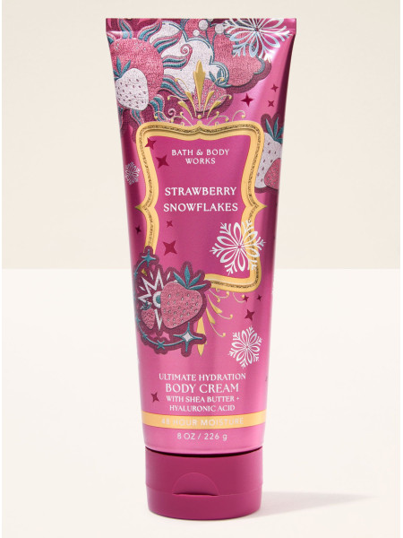 Крем для тіла Strawberry Snowflakes від Bath and Body Works
