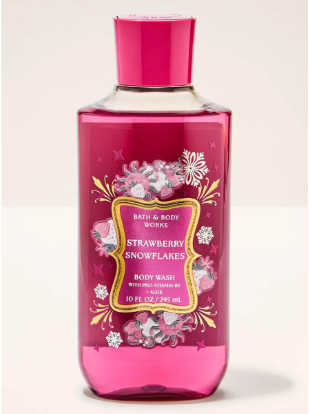 Гель для душа Strawberry Snowflakes від Bath and Body Works
