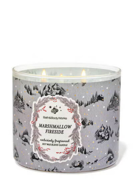 Свічка Marshmallow Fireside Від Bath And Body Works