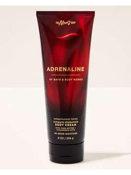 Крем для тіла з олією ши Adrenaline Men's Collection Bath and Body Works для чоловіків