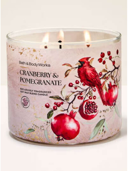 Ароматизована свічка Cranberry & Pomegranate Bath & Body Works