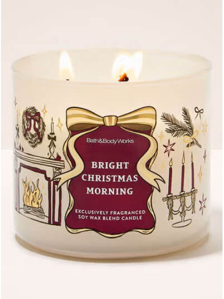 Ароматизована свічка Bright Christmas Morning Bath & Body Works