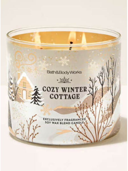 Ароматизована свічка Cozy Winter Cottage Bath & Body Works