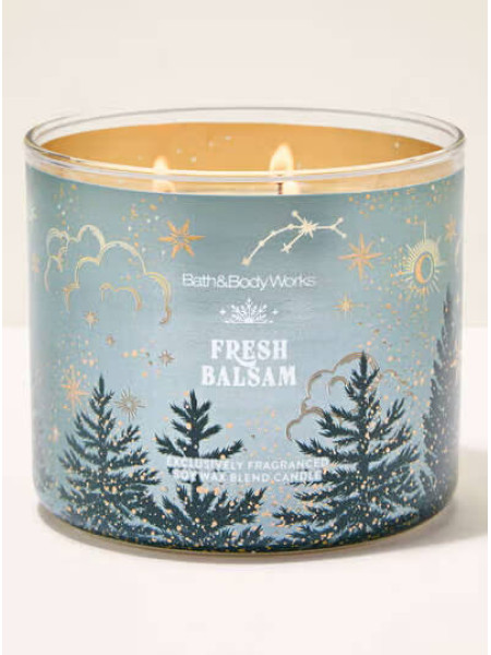 Ароматизована свічка Fresh Balsam Bath & Body Works