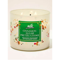 Ароматизована свічка Cinnamon Sugar Pretzel Cookie Bath & Body Works