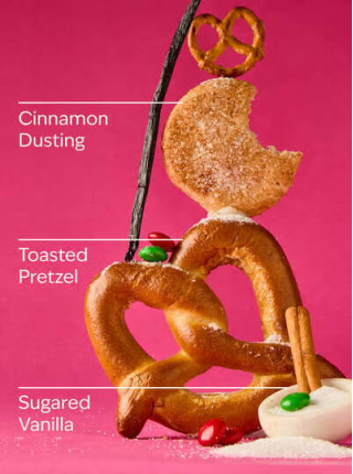 Ароматизована свічка Cinnamon Sugar Pretzel Cookie Bath & Body Works