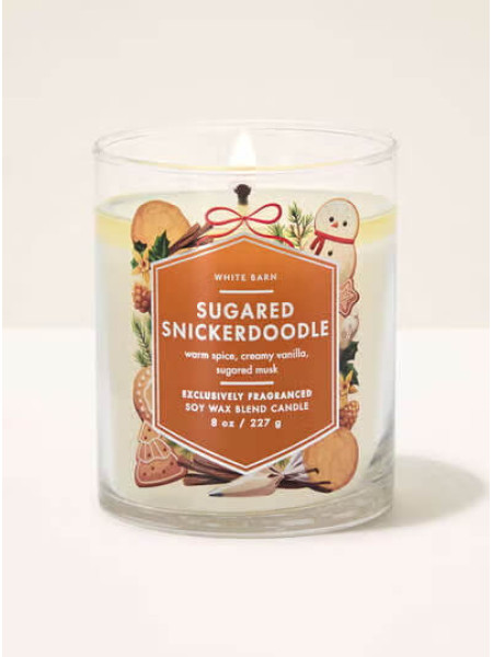 Ароматизована свічка Sugared Snickerdoodle Bath & Body Works