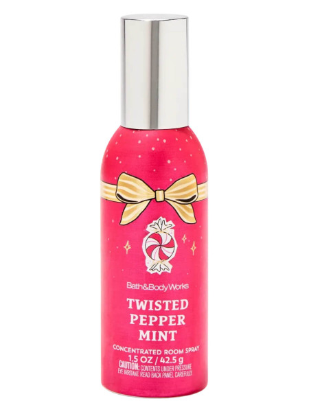 Концентрований спрей для оселі Bath and Body Works - Twisted Peppermint