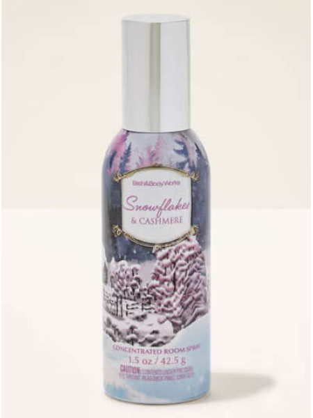 Концентрований спрей для оселі Bath and Body Works - Snowflakes & Cashmere
