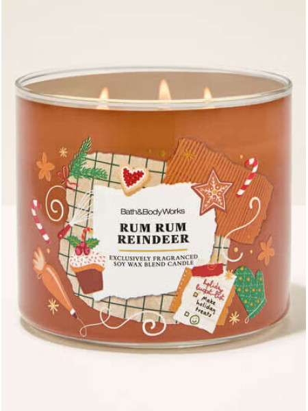 Ароматизована свічка Rum Rum Reindeer Bath & Body Works