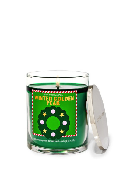 Ароматизована свічка Winter Golden Pear  Bath & Body Works