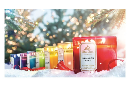 Новорічні свічки Bath And Body Works 2022